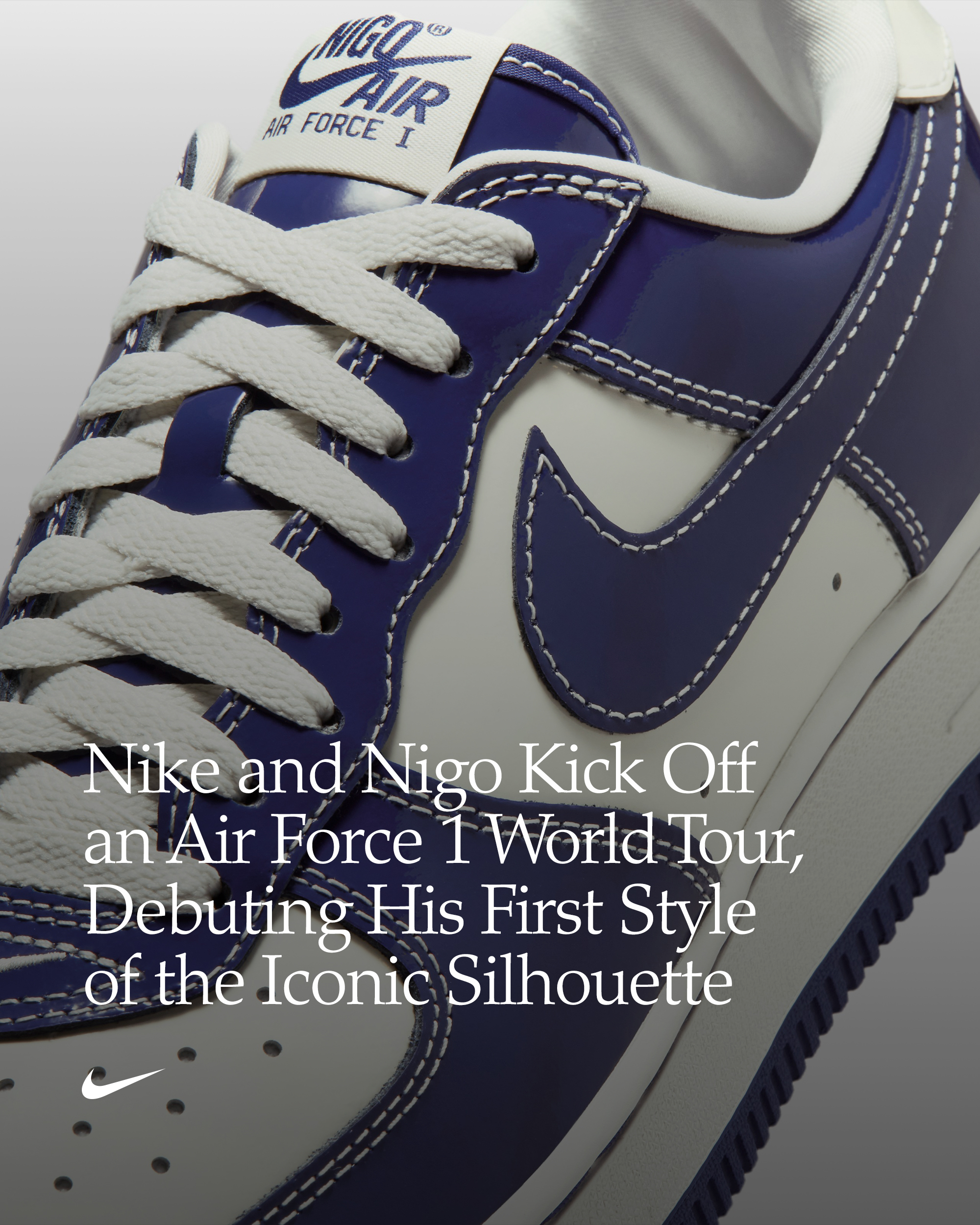 Nike and Nigo Kick Off an Air Force 1 World Tour, Debuting His
