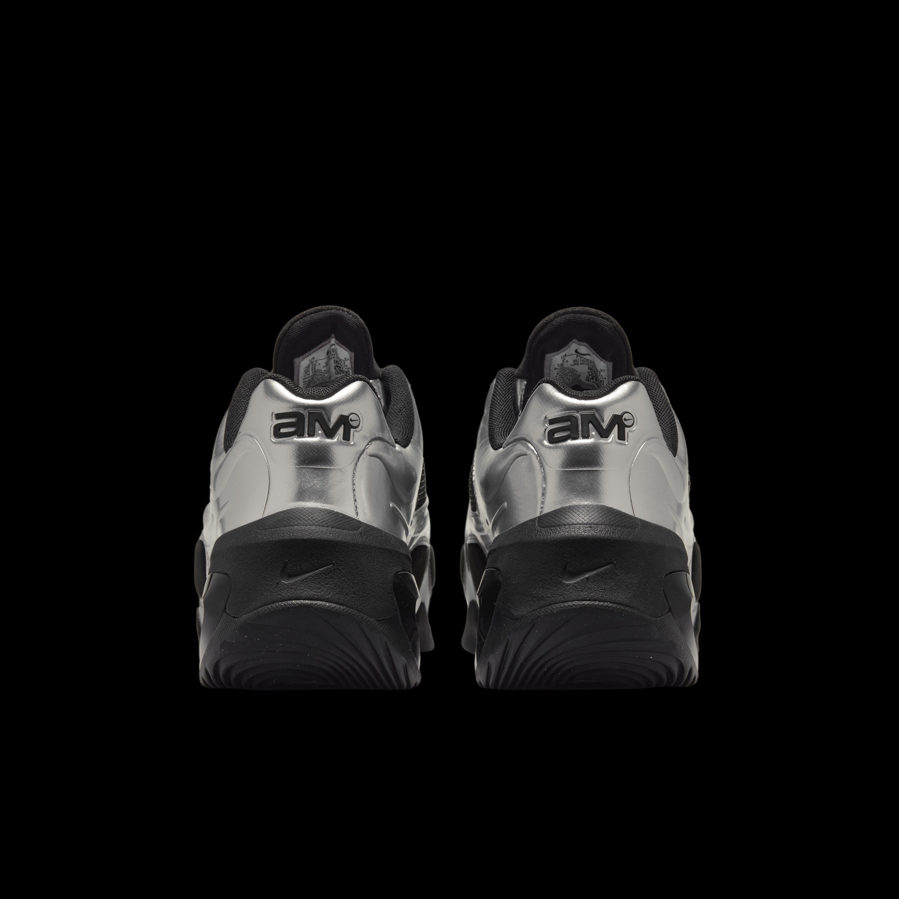 ナイキウーマンズエアマックスミューズ NIKE WMNS AIR MAX MUSE BLACK/METALLIC SILVER（ナイキ