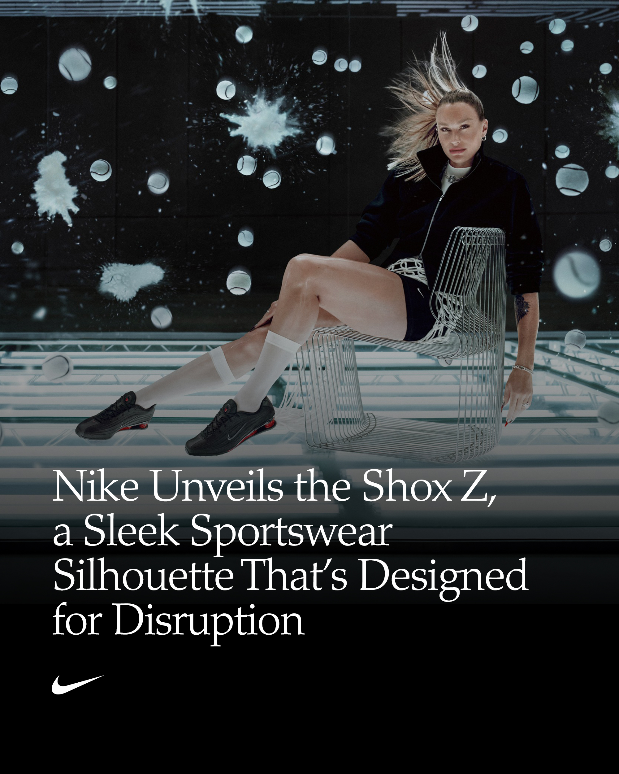 Nikeがスポーツウェア モデル「ショックス Z」を発表、常識を Nikeがスポーツウェア モデル「ショックス Z」を発表、常識を