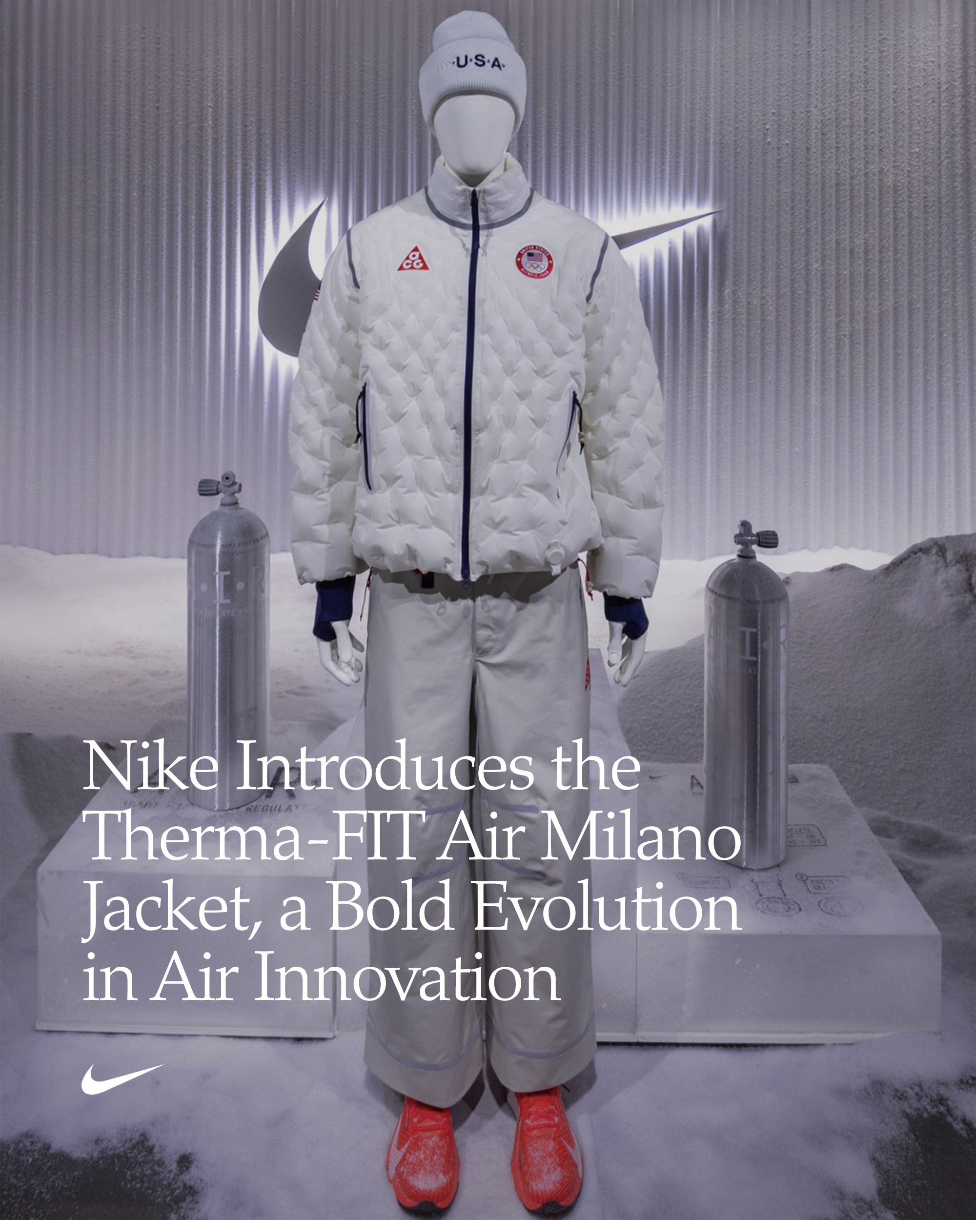 Nike Introduces the Therma-FIT Air Milano Jacket, a Bold Evolution
