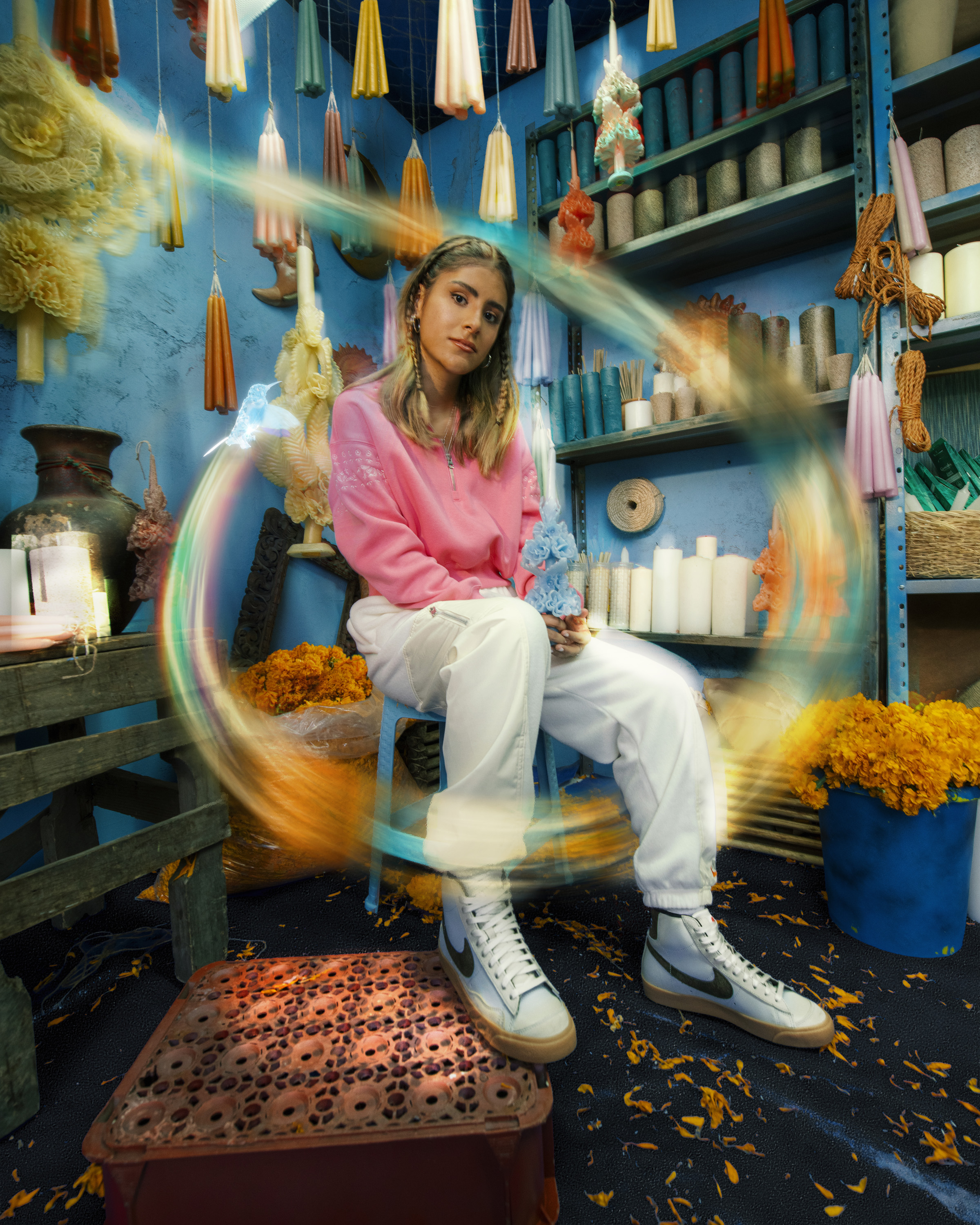 nike dia de los muertos clothing