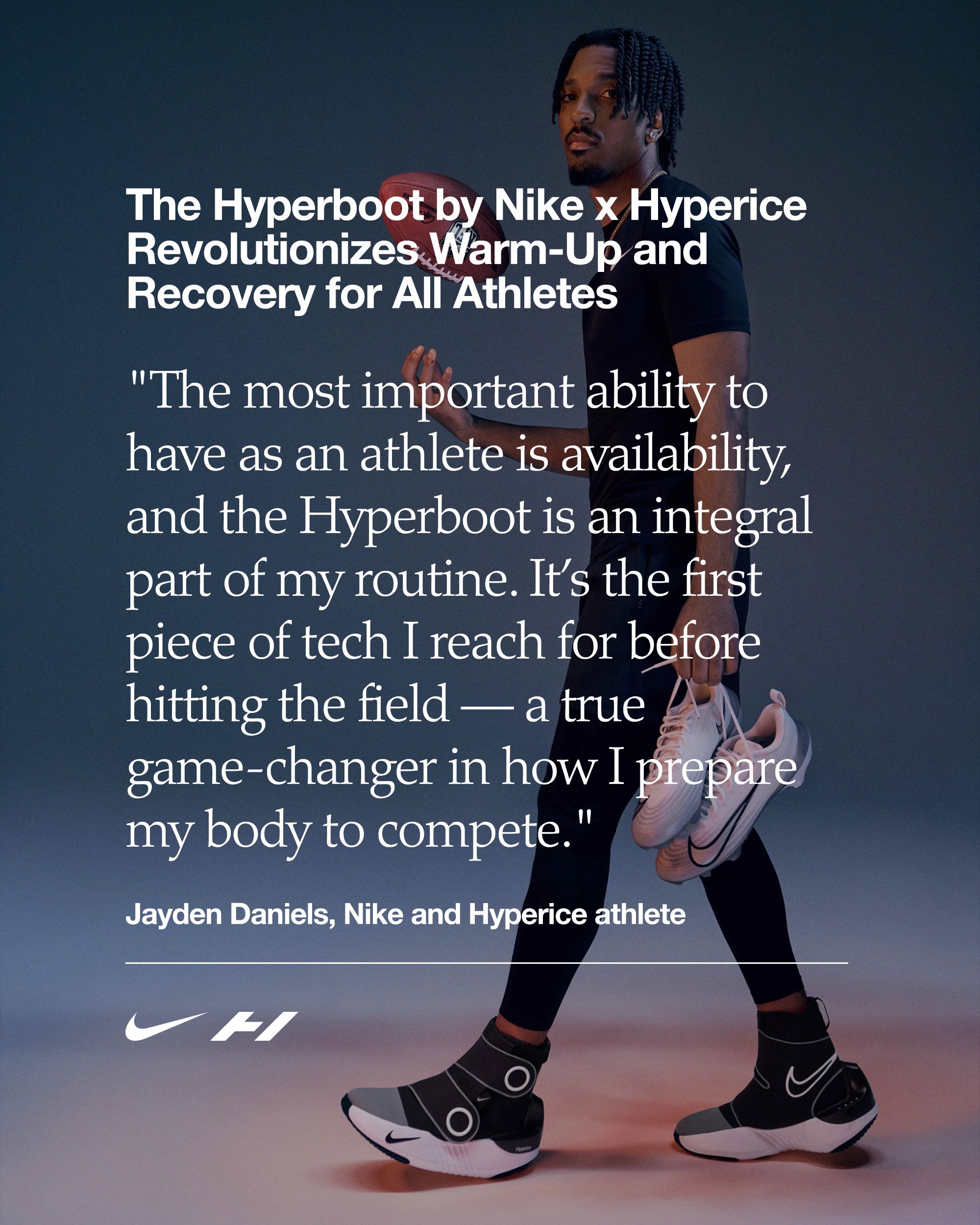 Nike x HypericeによるHyperbootが、あらゆるアスリートのウォーム