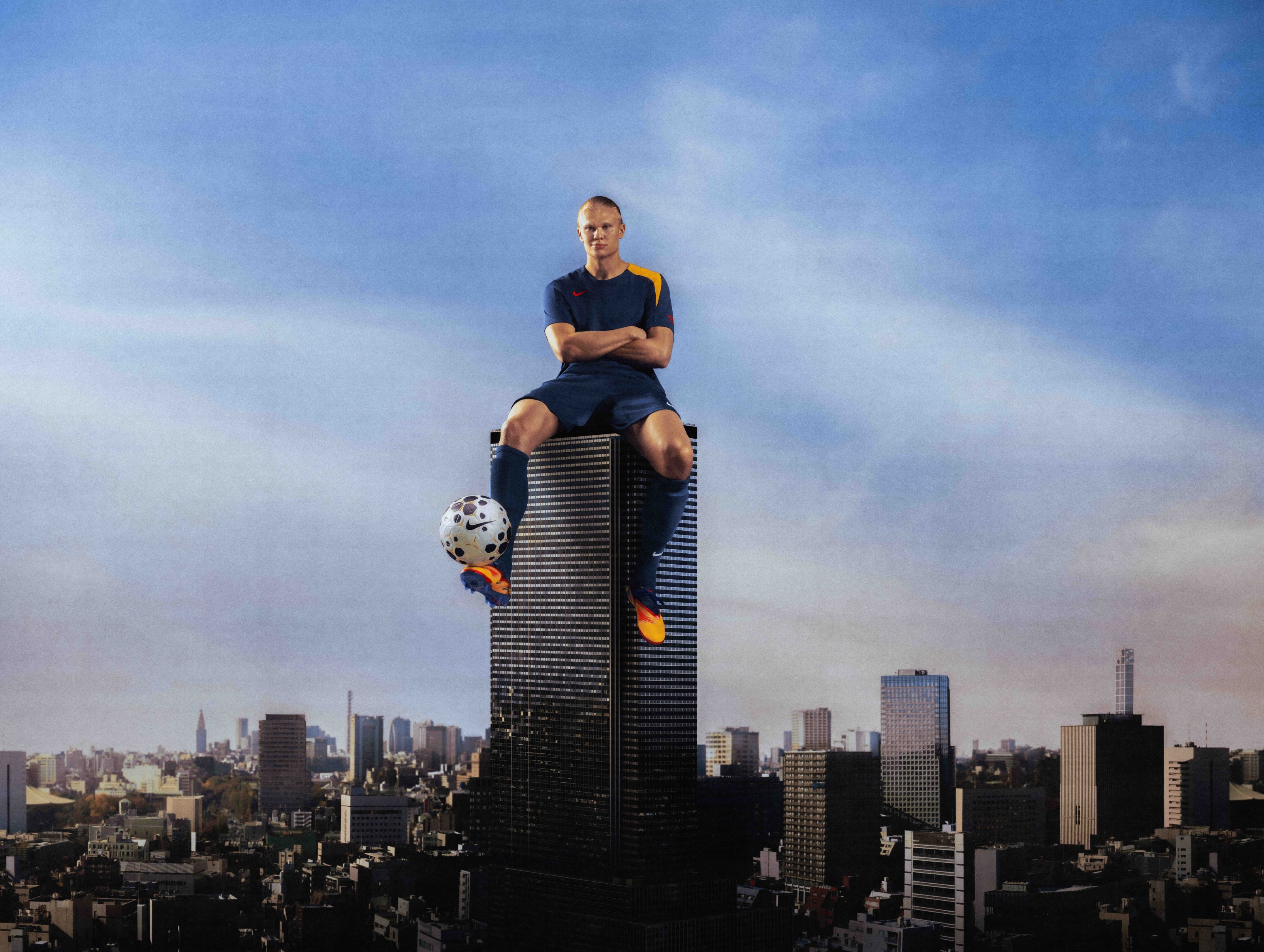 アーリン・ハーランドの初プレーヤー エディション「ナイキ ファントム