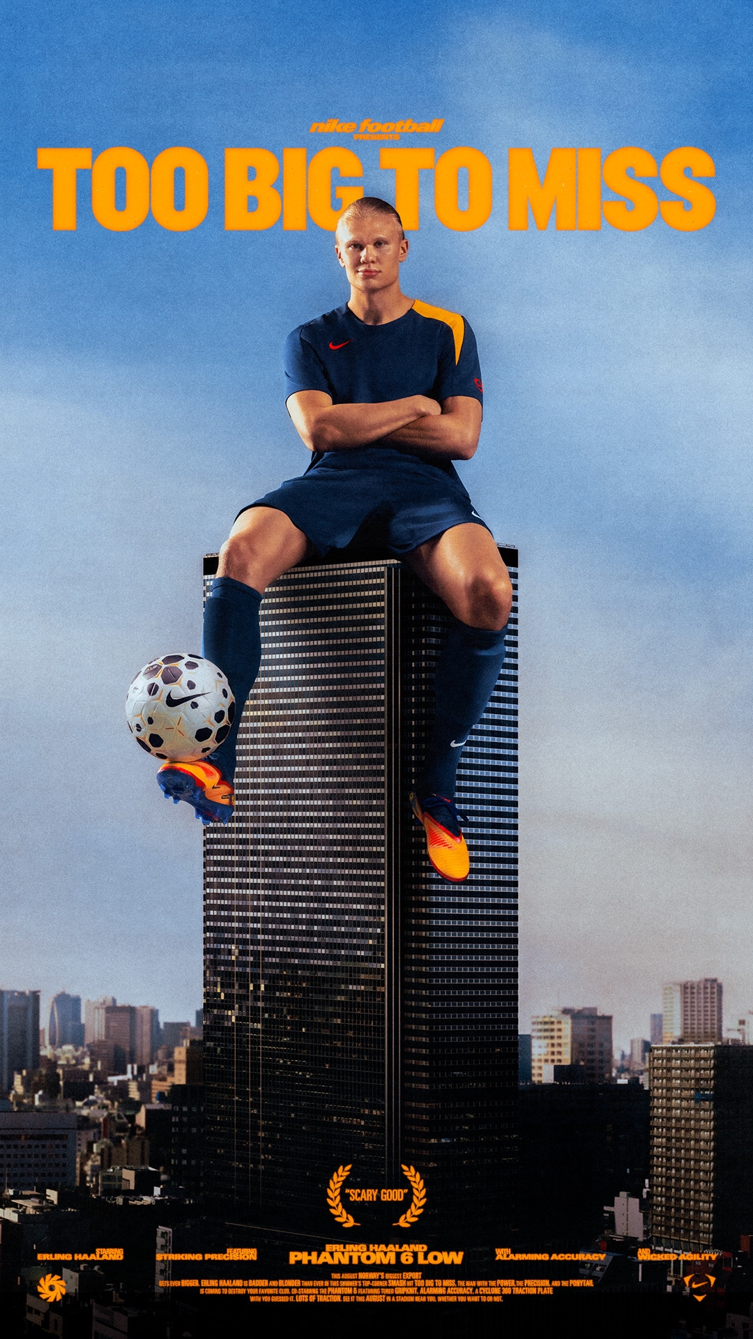 アーリン・ハーランドの初プレーヤー エディション「ナイキ ファントム