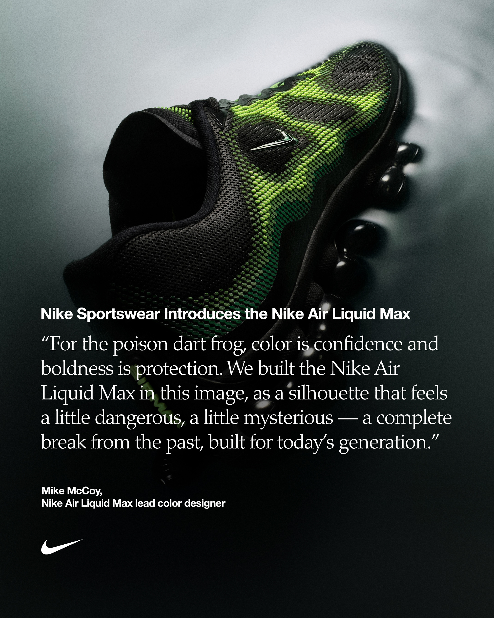 Nike Sportswear Introduces the Nike Air Liquid Max — NIKE, Inc.