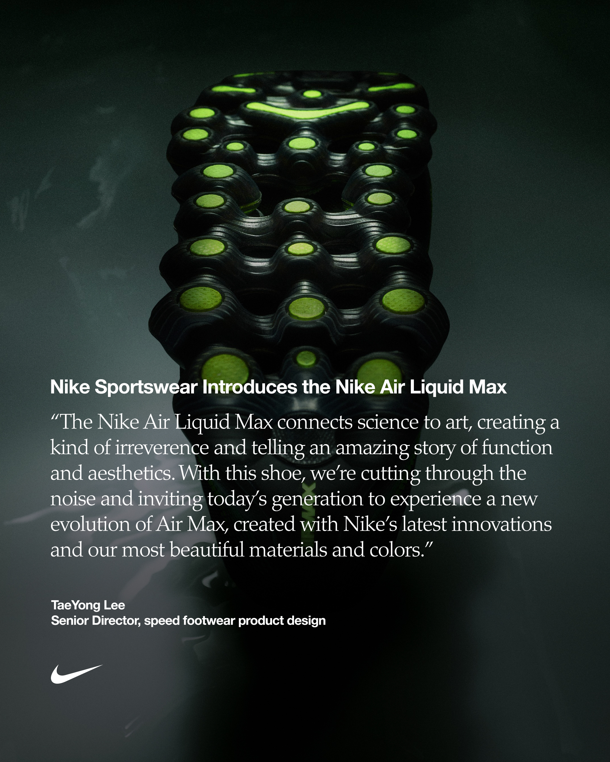 Nike Sportswear Introduces the Nike Air Liquid Max — NIKE, Inc.