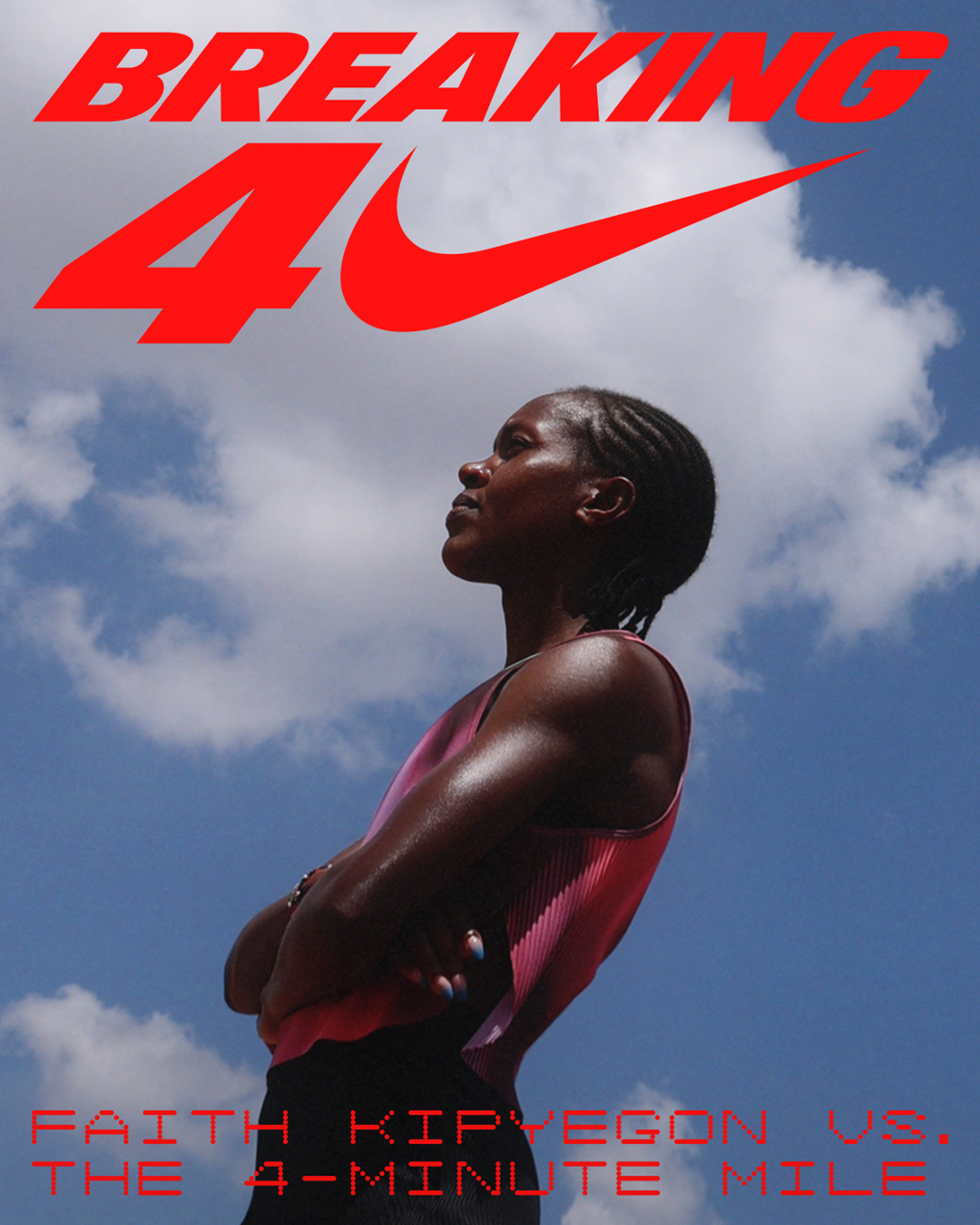 Nikeが「Breaking4：フェイス・キピエゴン対1マイル4分の壁」を発表