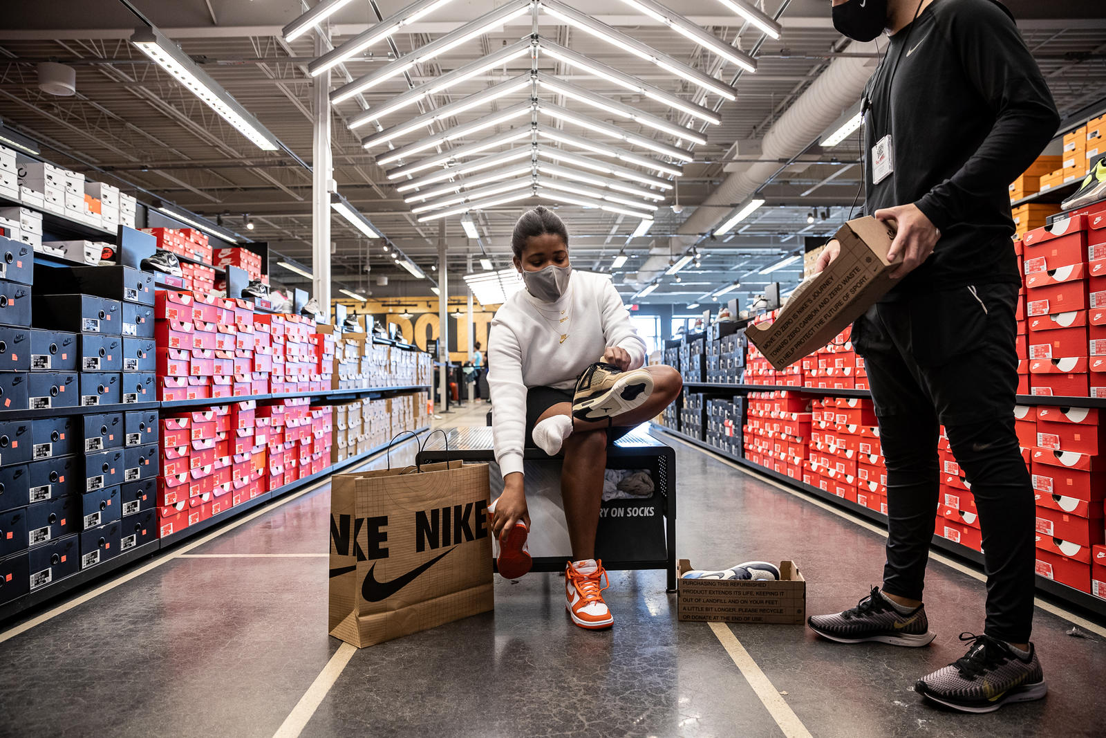 nike refurbished program stores