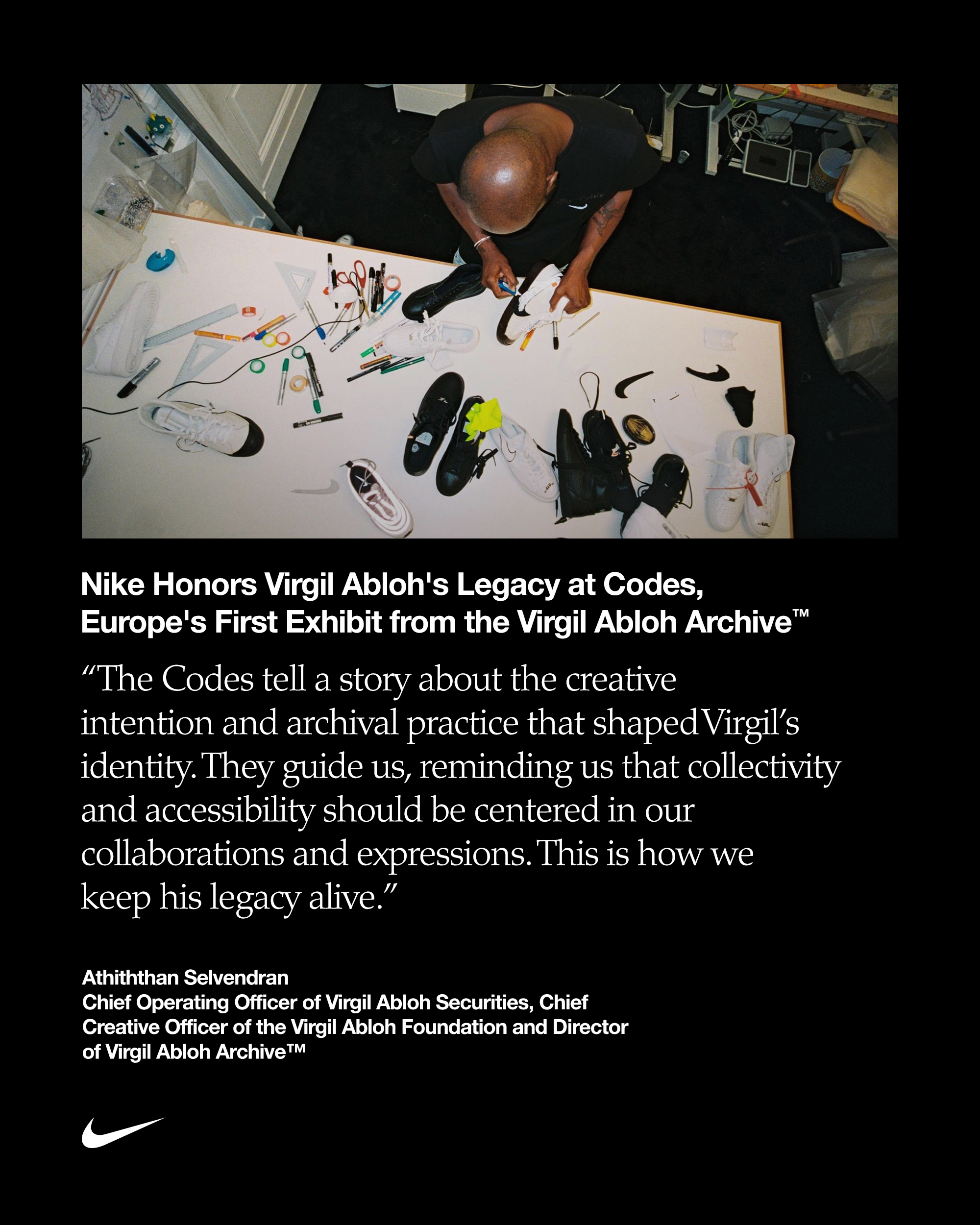 Virgil Abloh 限定フィギュア 認証書付き VIRGIL ABLOH FIGURE | Hood Lights Market