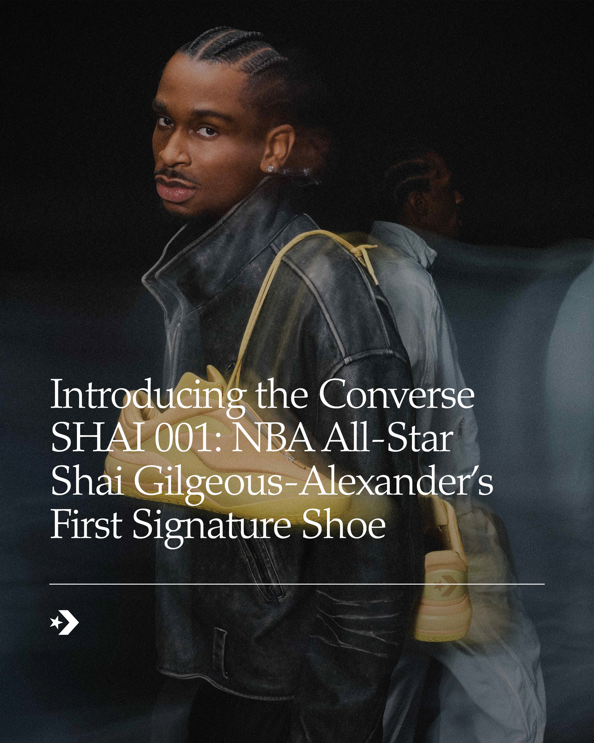 シューズ(男性用) SHAI 001 NBA OKC NIKE CONS NBAオールスター、シェイ・ギルジャス＝アレクサンダー初の