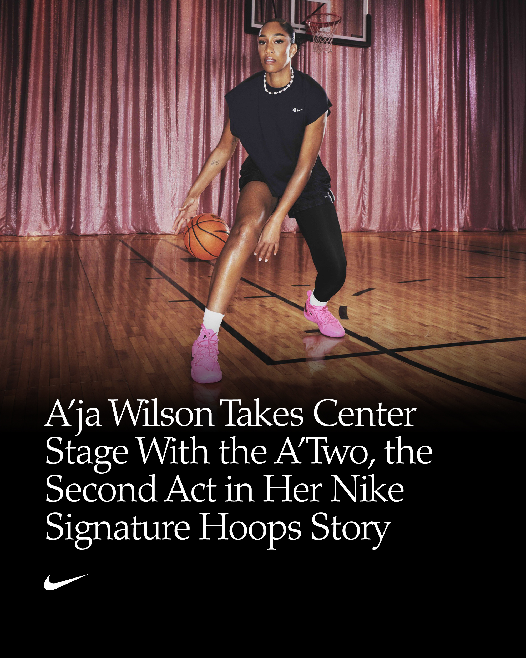 A'ja Wilson Takes Center Stage With the A'Two, the Second Act in