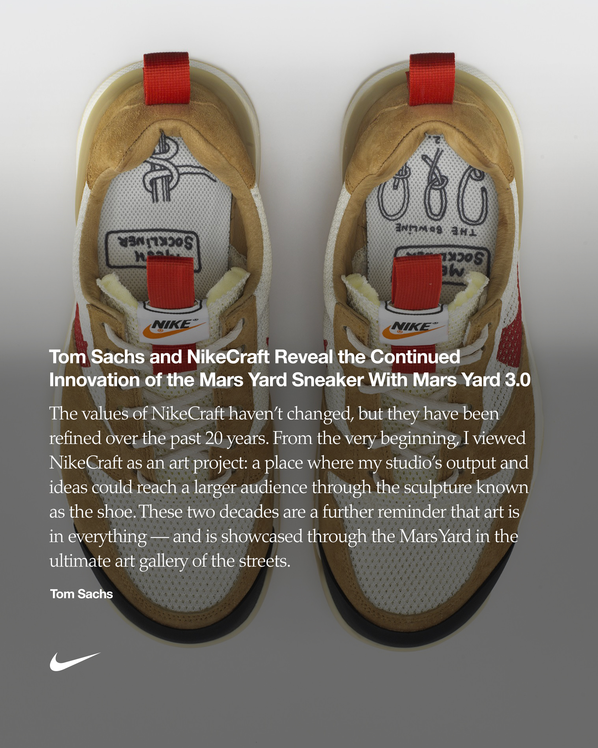 Tom Sachs and NikeCraft Reveal the Continued Innovation of the