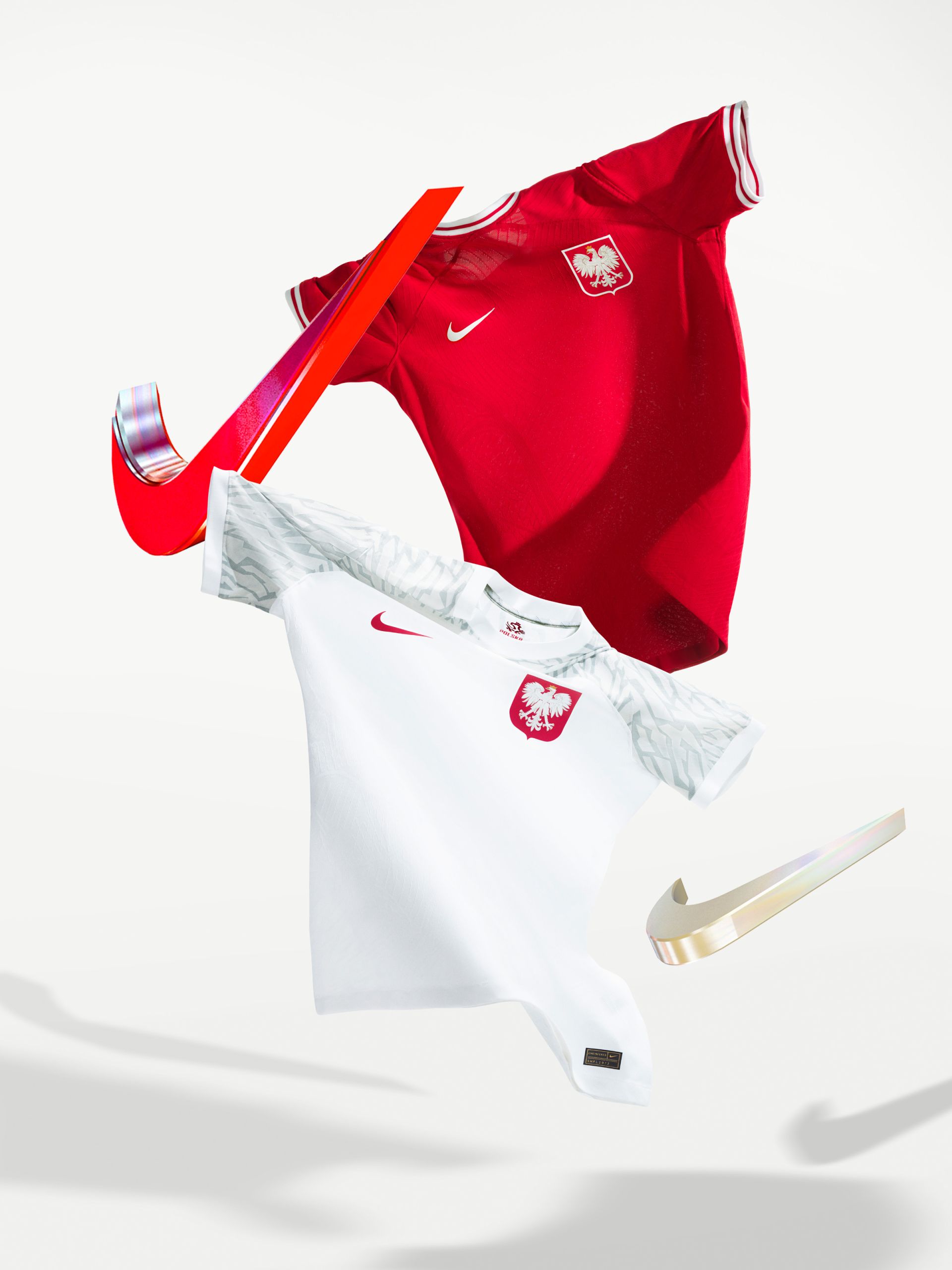koleksi kit sepak bola tim nasional nike 2022 polandia