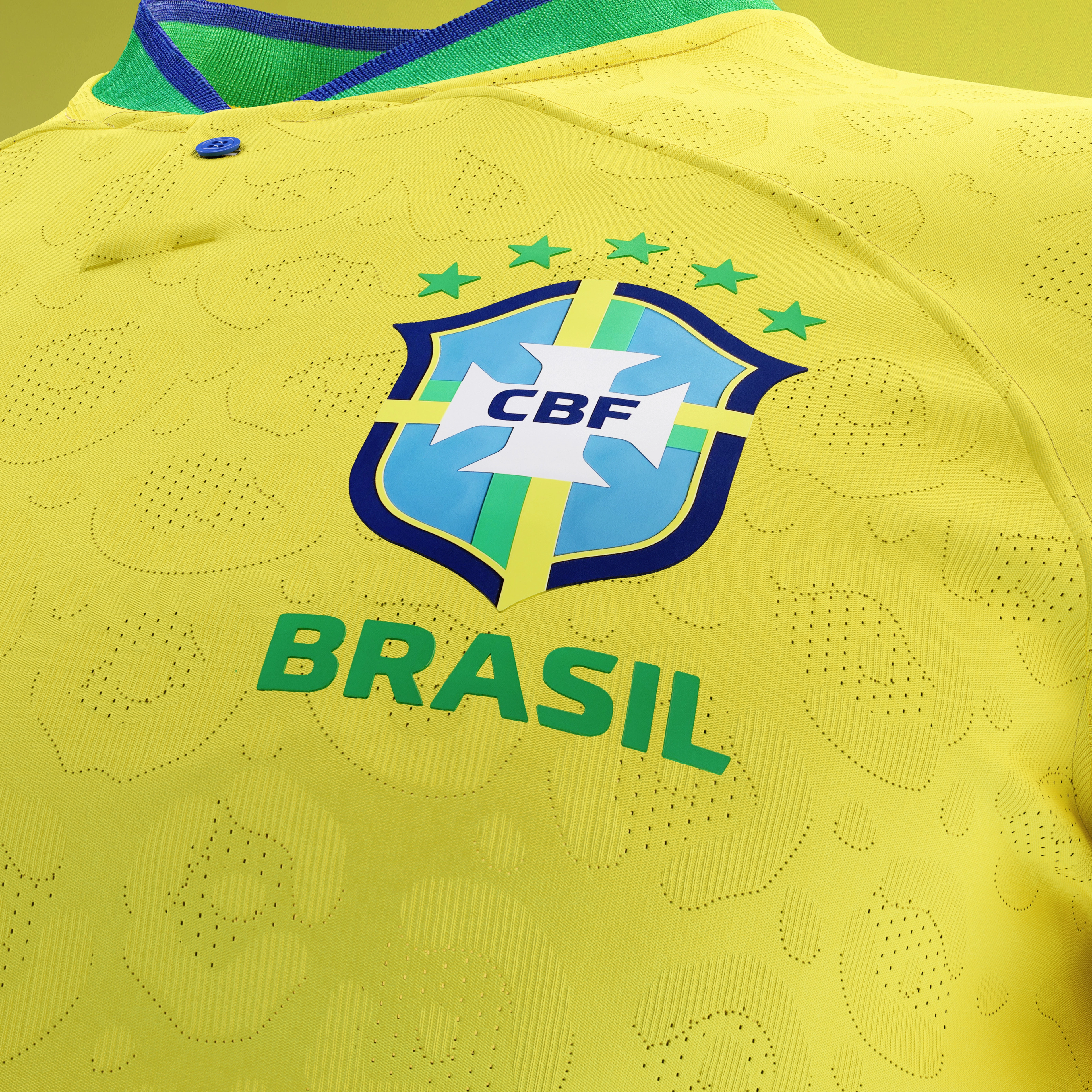 Nike 2022 National Team Football Kits Collections Brasil Detail