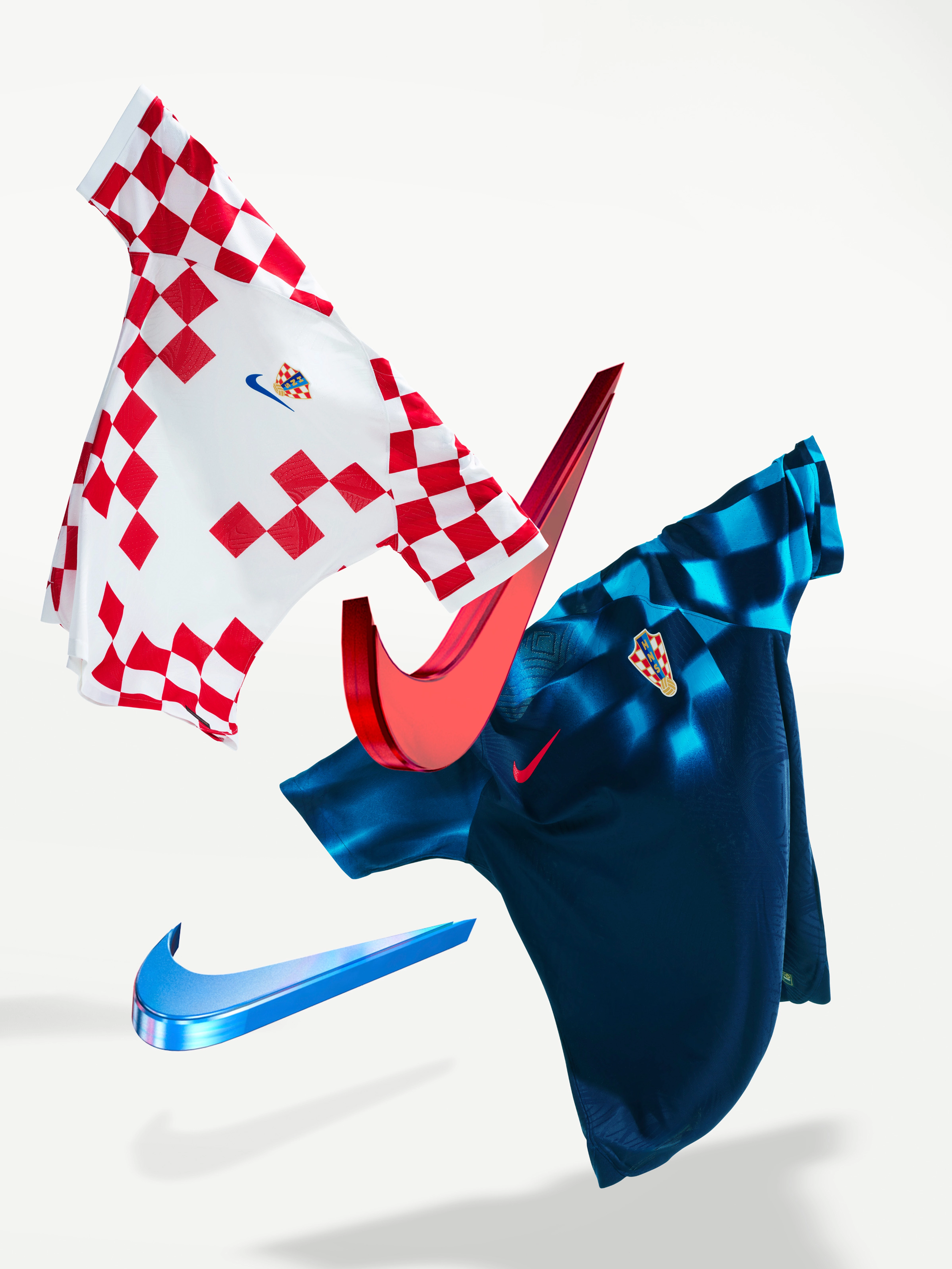 Nike 2022 National Team Football Kits Collections Croatia