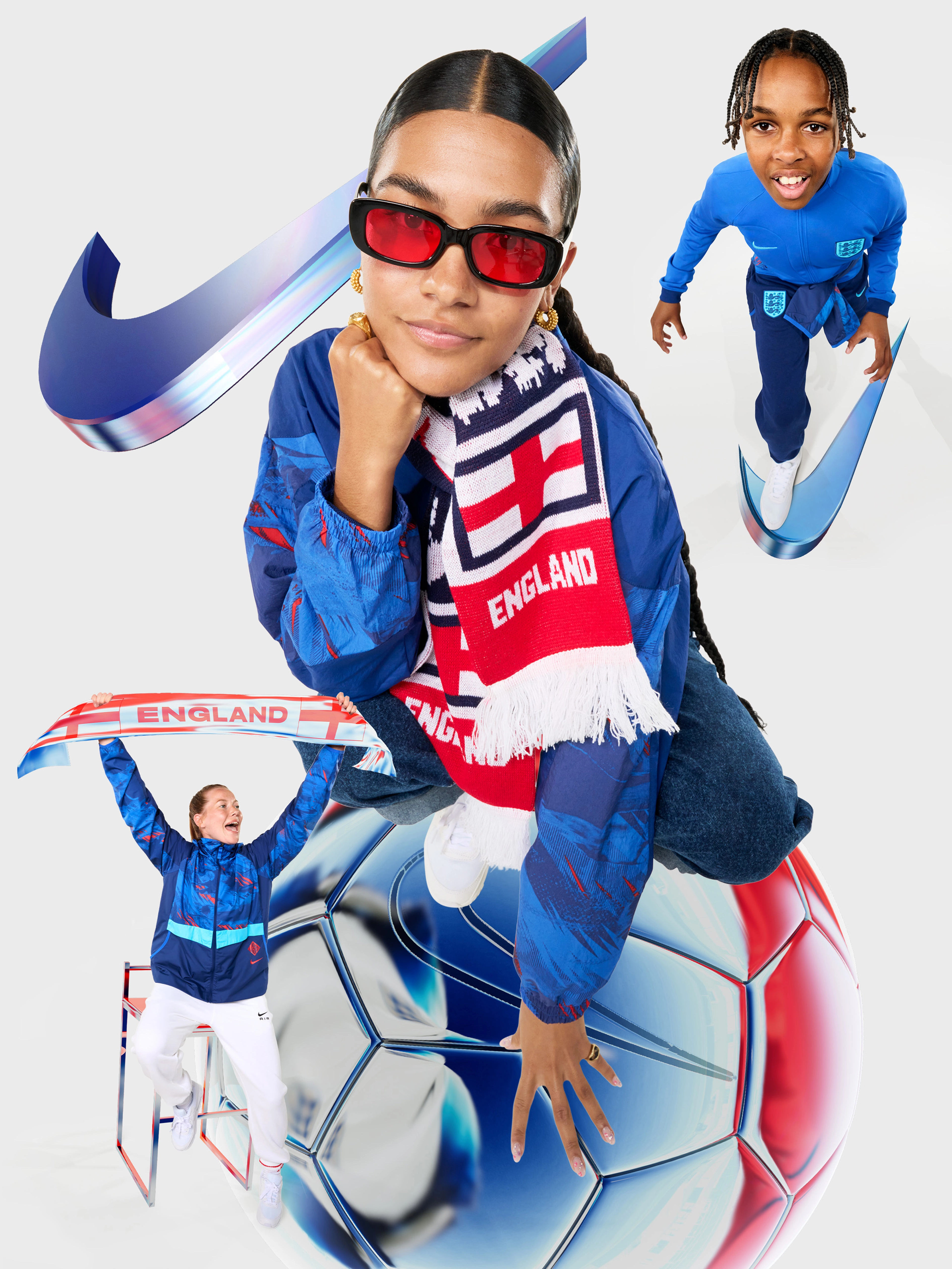 Nike 2022 National Team Football Kits Collections England Lifestyle Hero