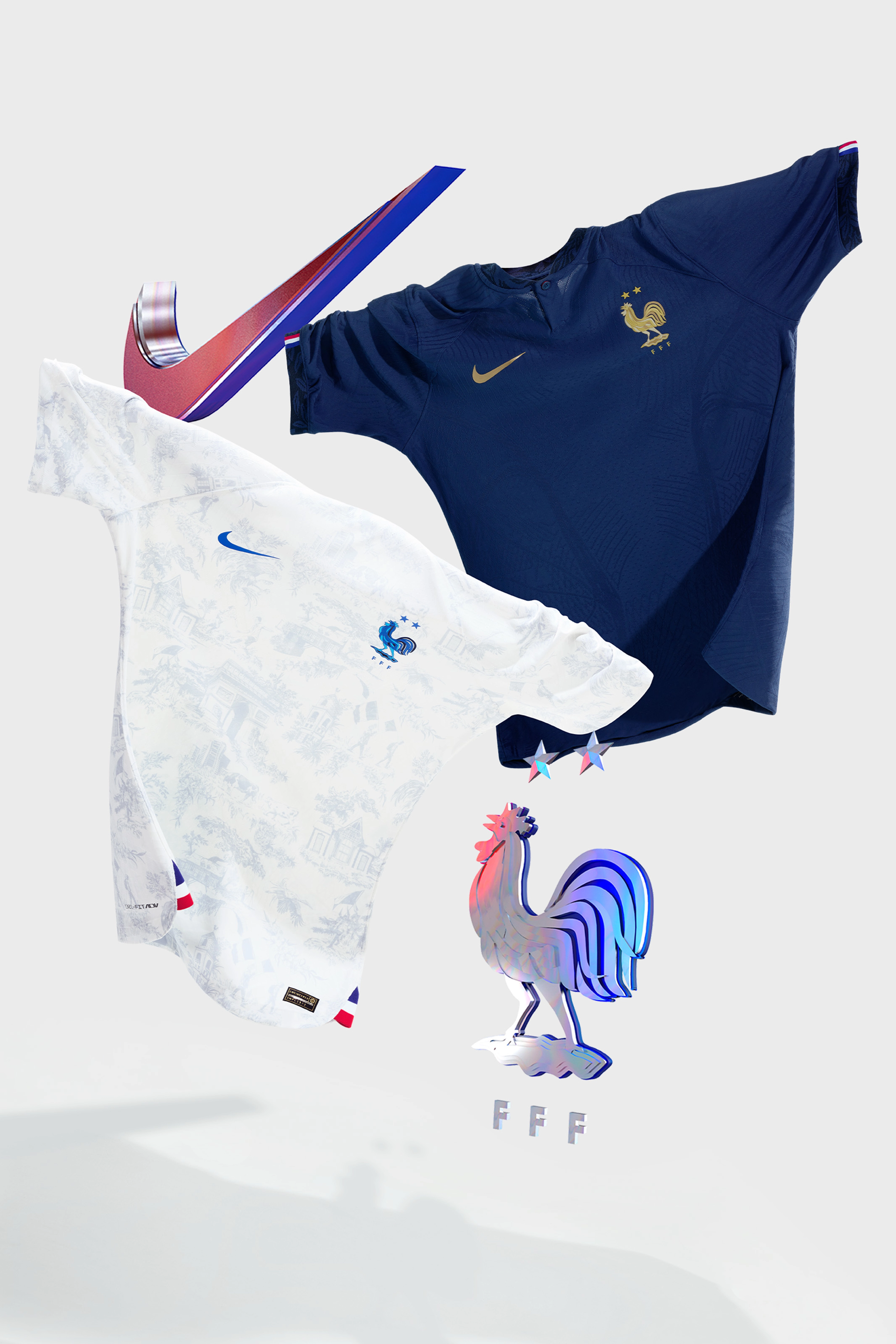 Nike 2022 National Team Football Kits Collections France Jersey
