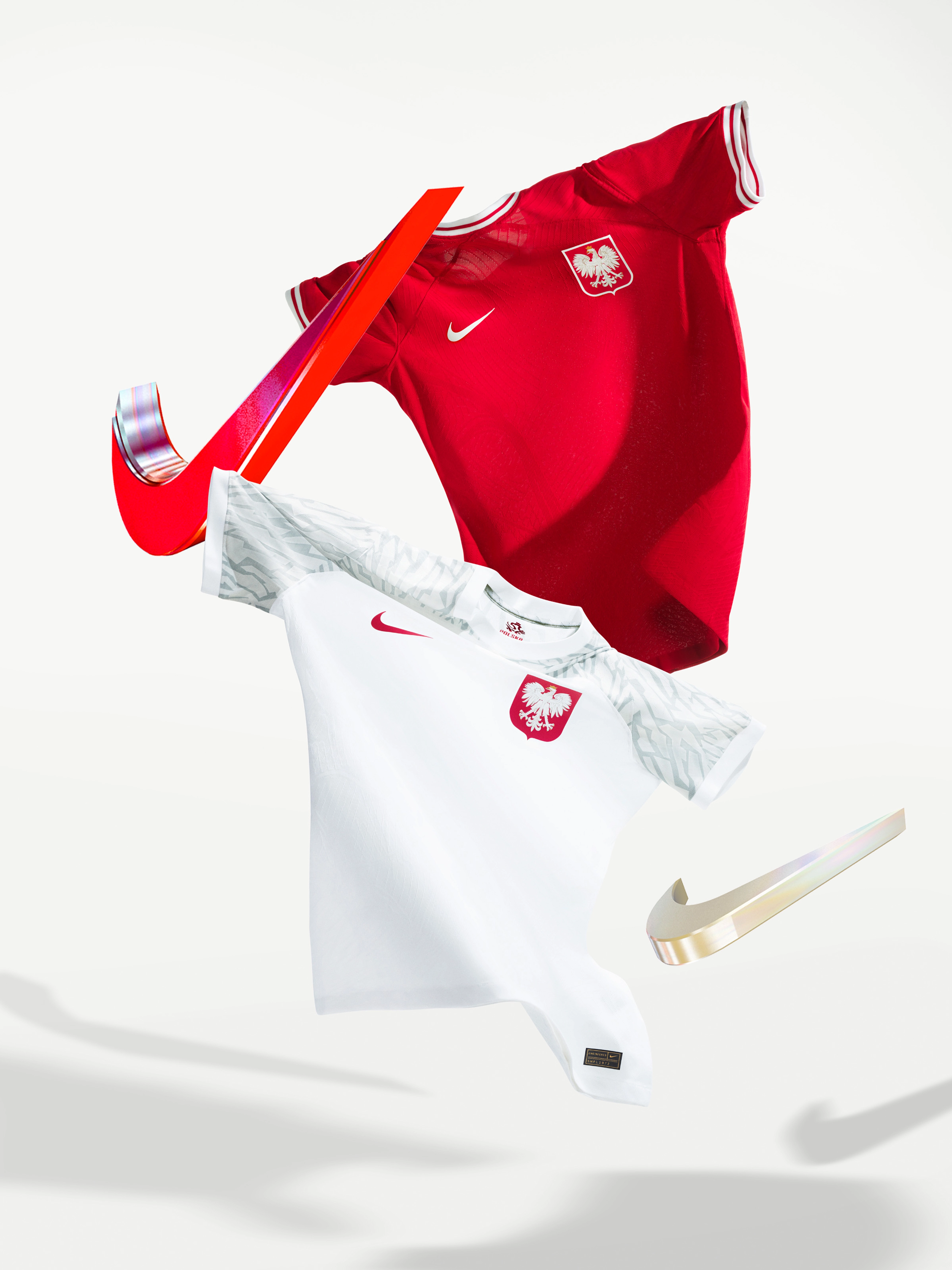 Nike 2022 National Team Football Kits Collections Poland