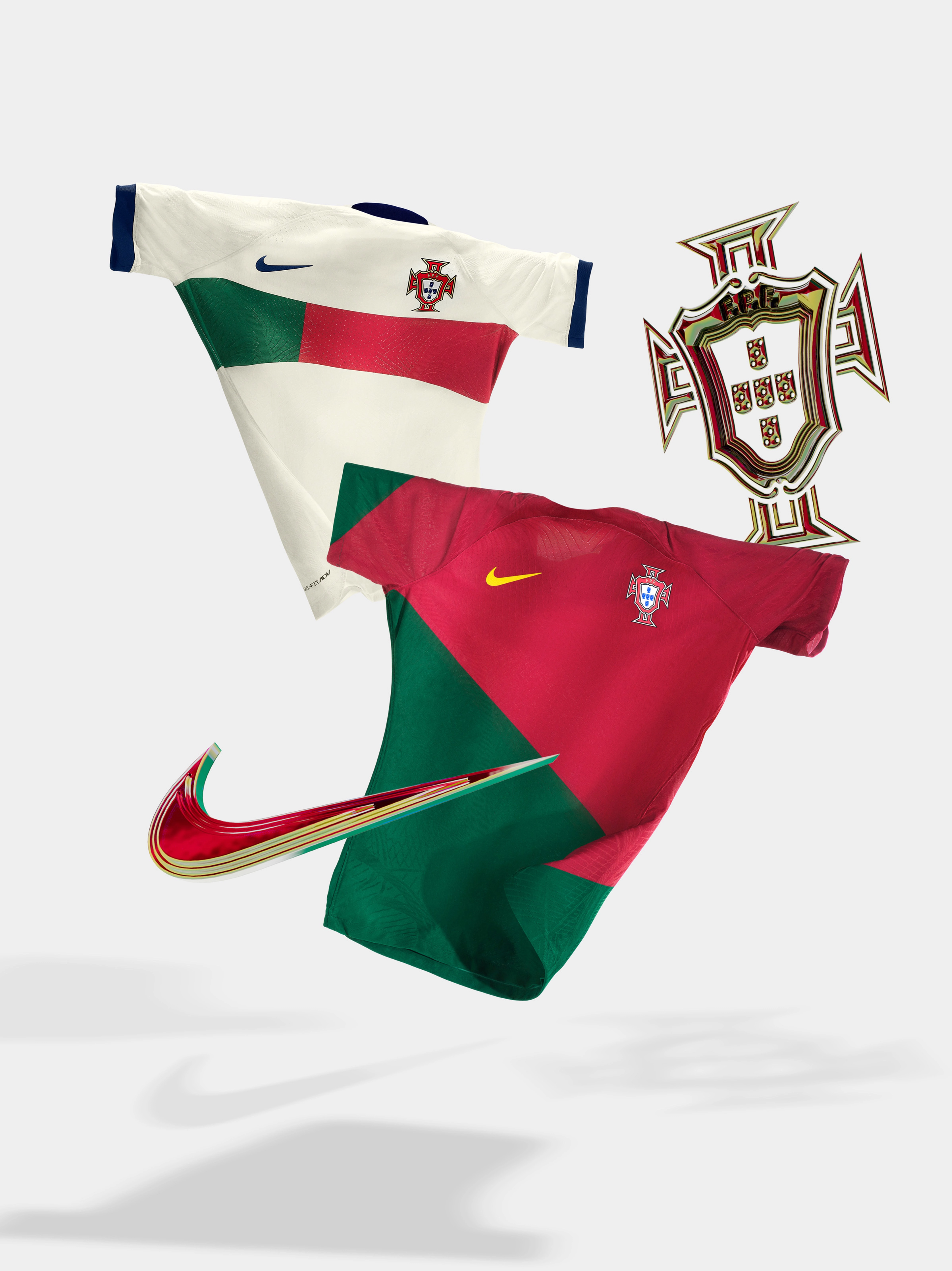 Nike 2022 National Team Football Kits Collections Portugal Jersey