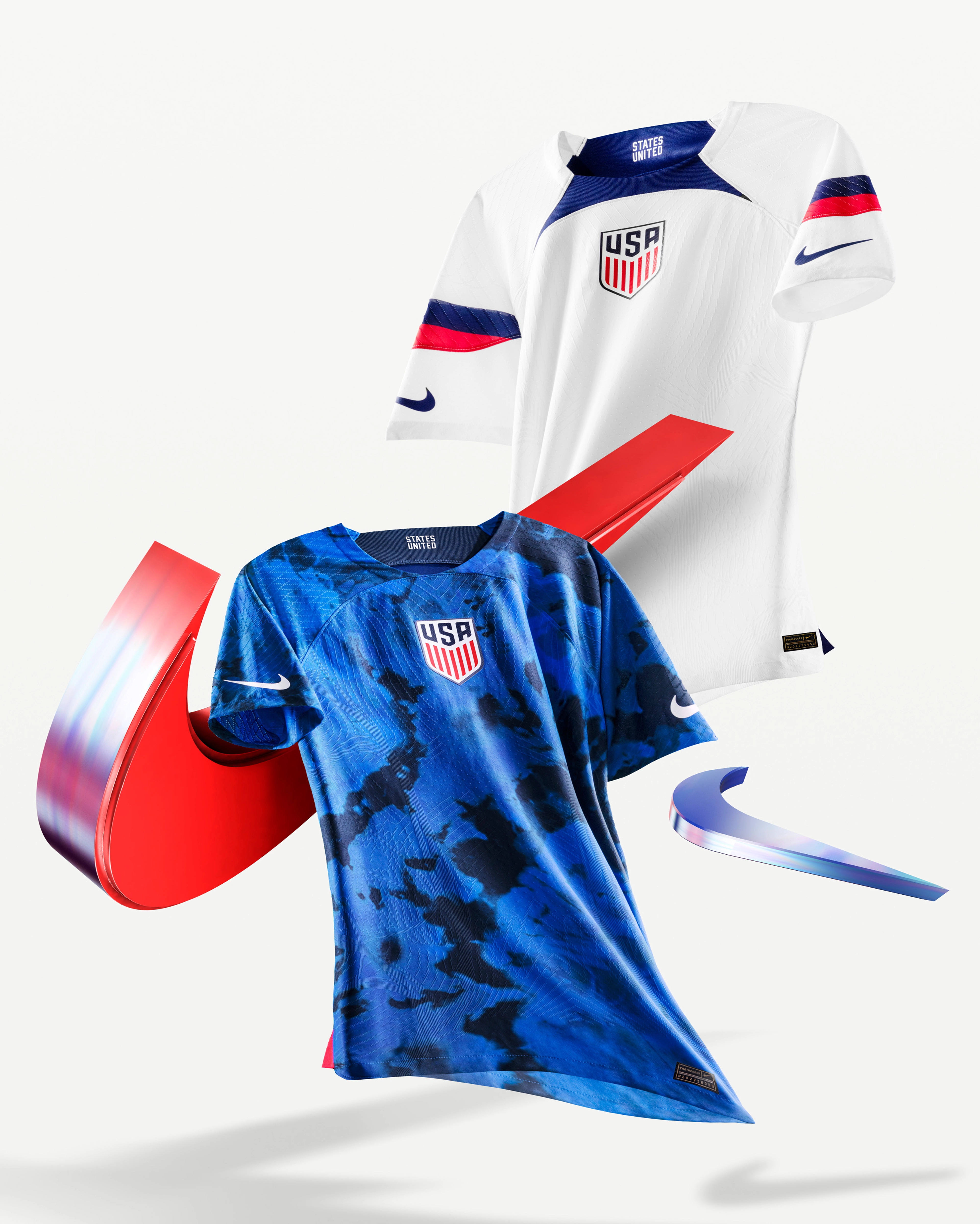 Nike 2022 National Team Football Kits Collections Usa Jersey