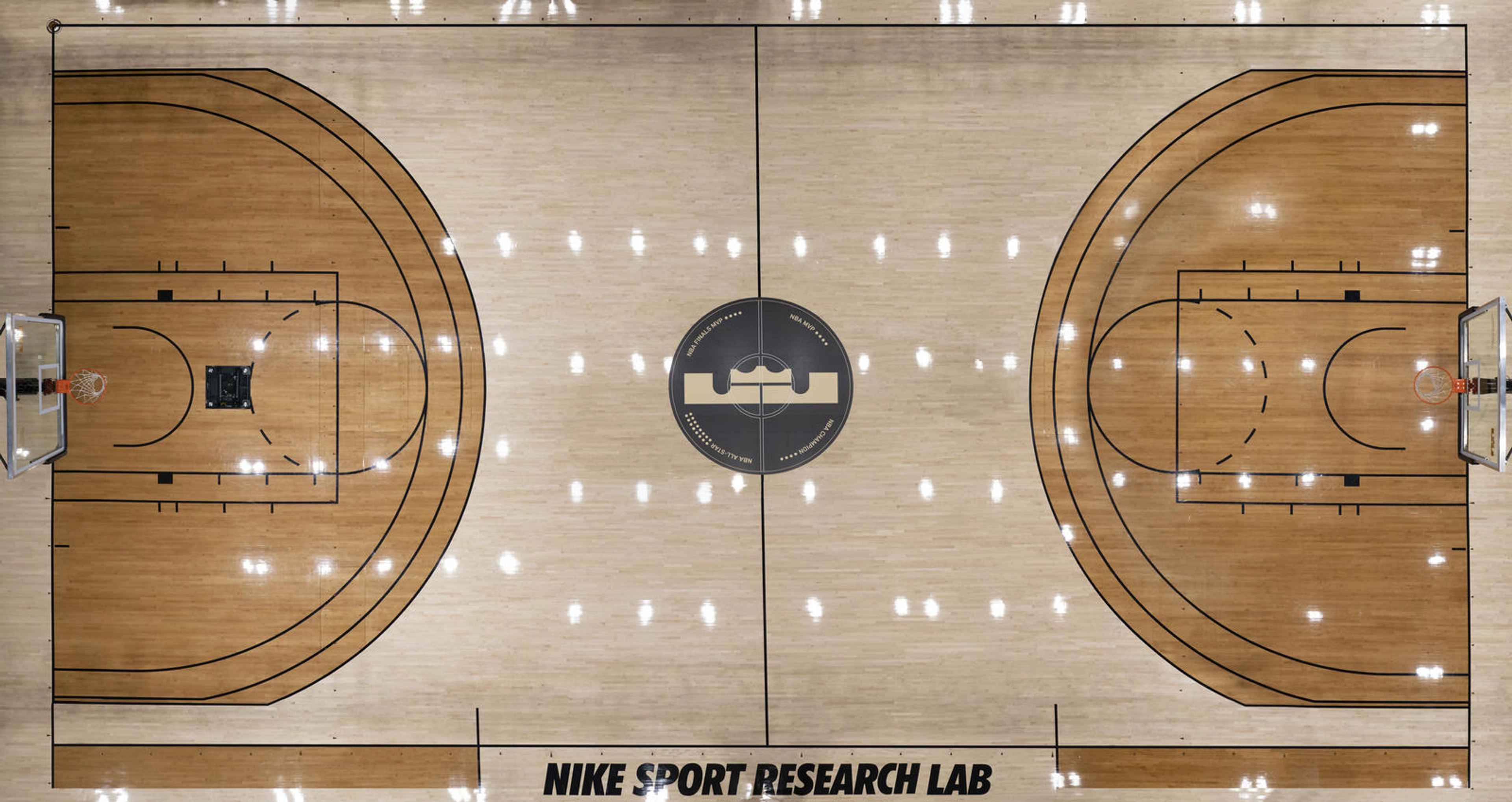 Lebron James Innovation Center Bb court