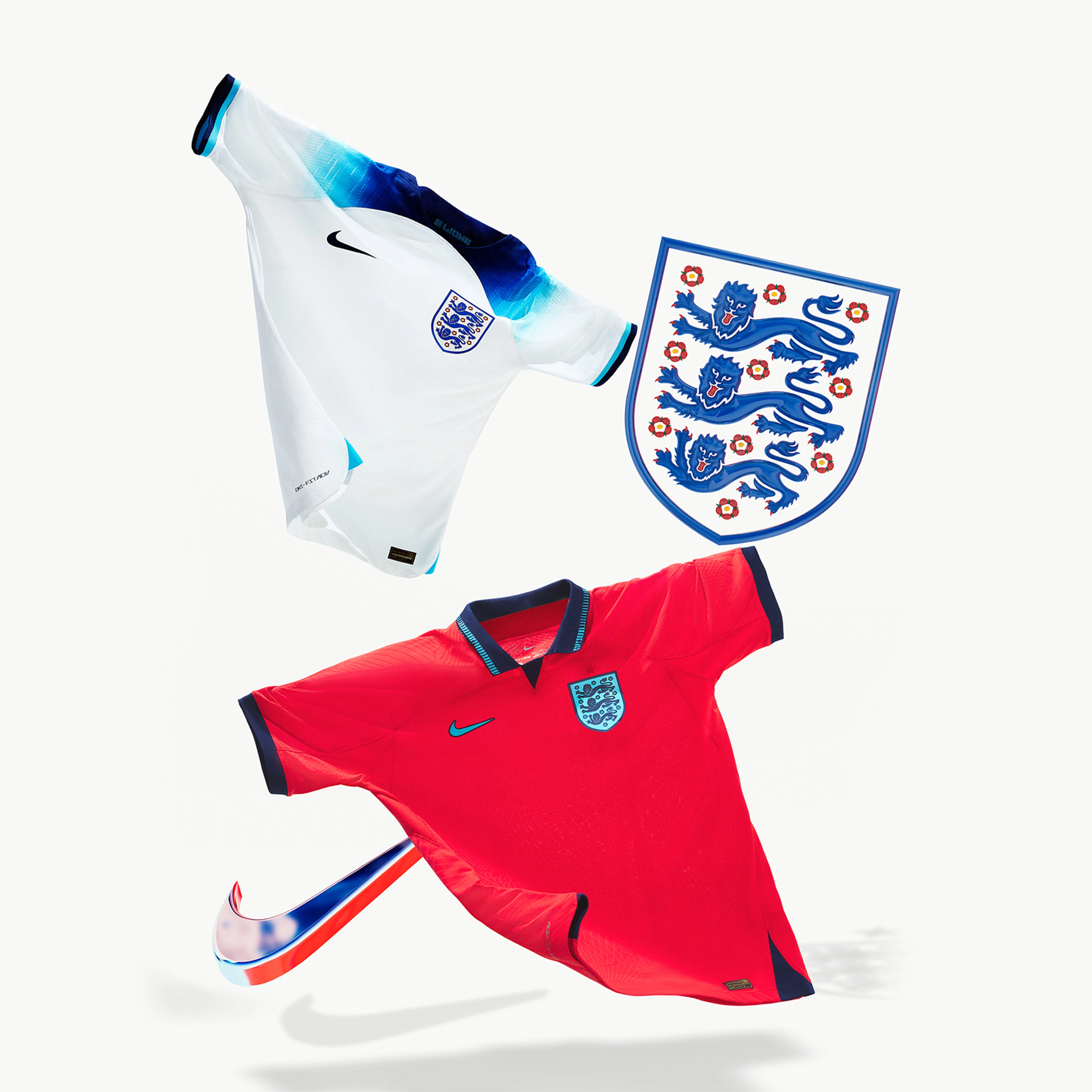 Nike England National Team Kit Home Away
