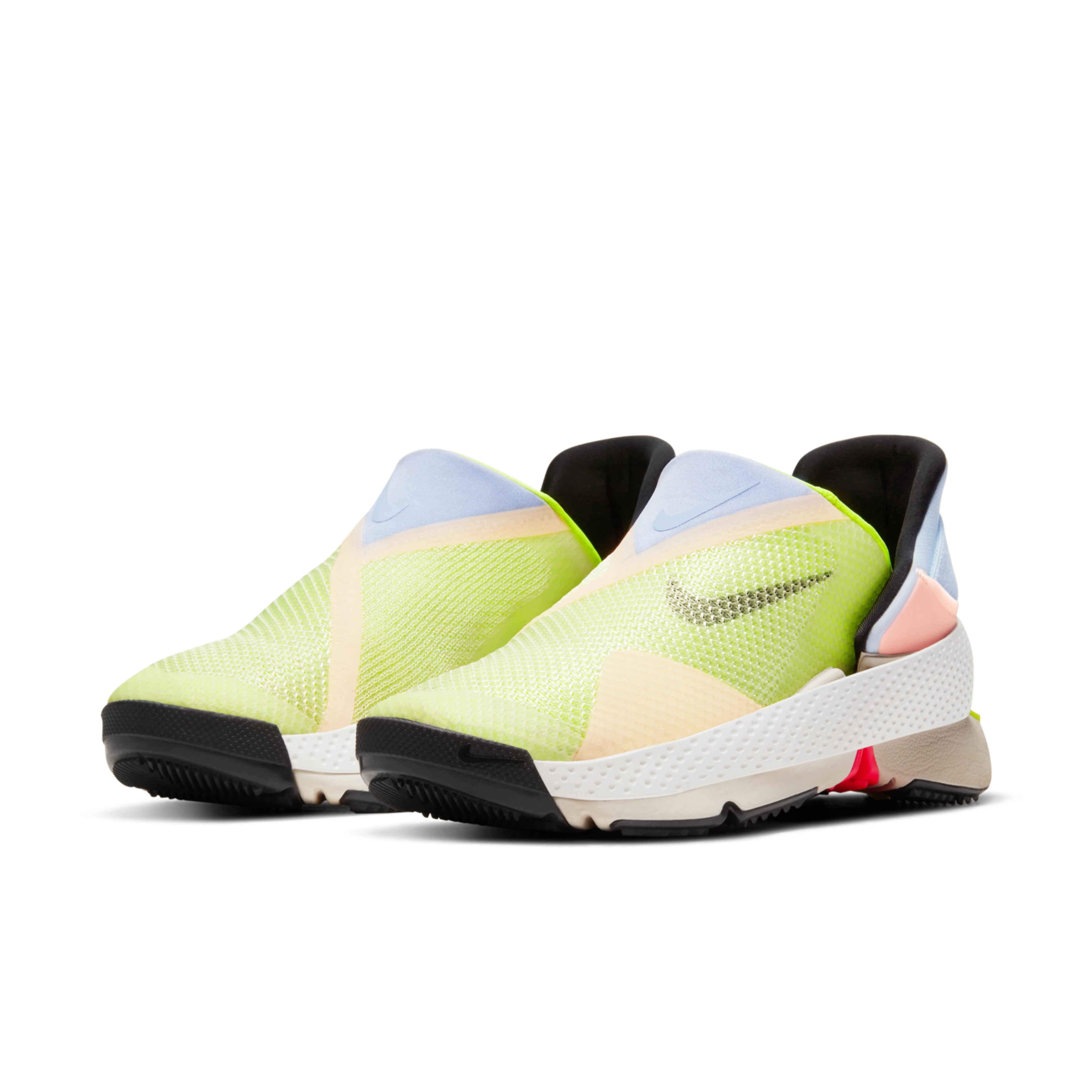 Nike Go FlyEase Angle Yellow