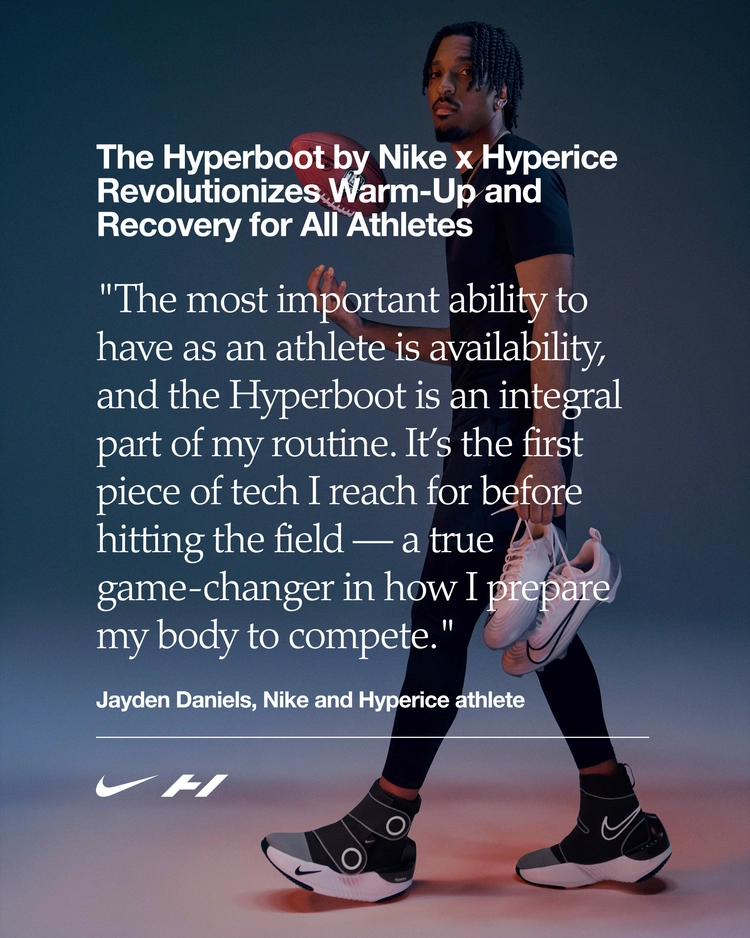 The Hyperboot by Nike x Hyperice Revolutionizes Warm-Up and Recovery ...