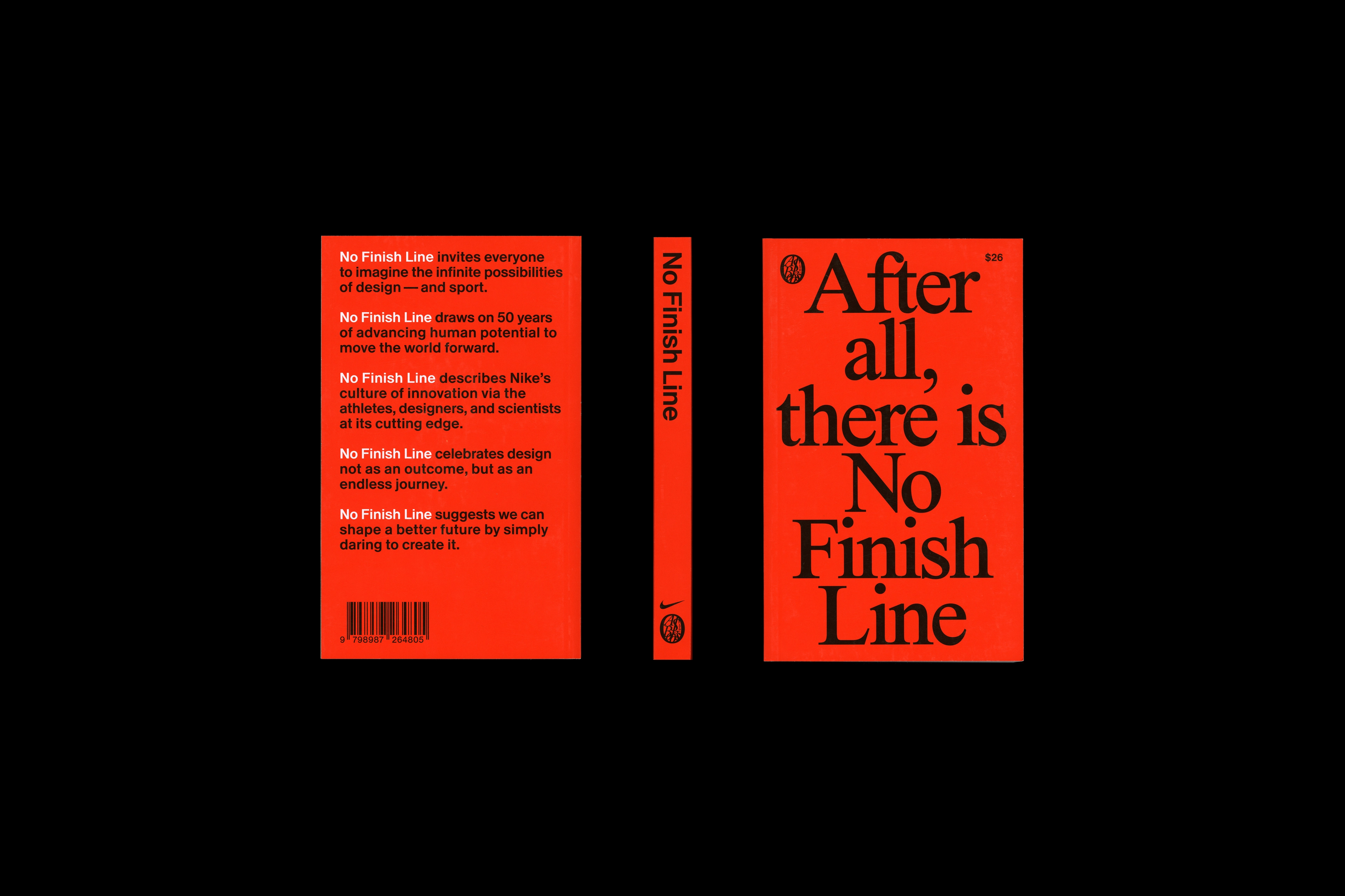 No Finish Line Back Spine And Cover